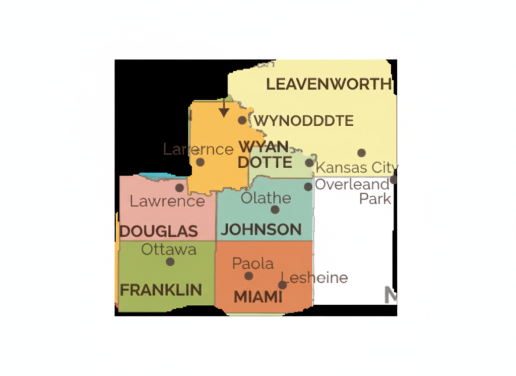 Tav Home health Service Area map
